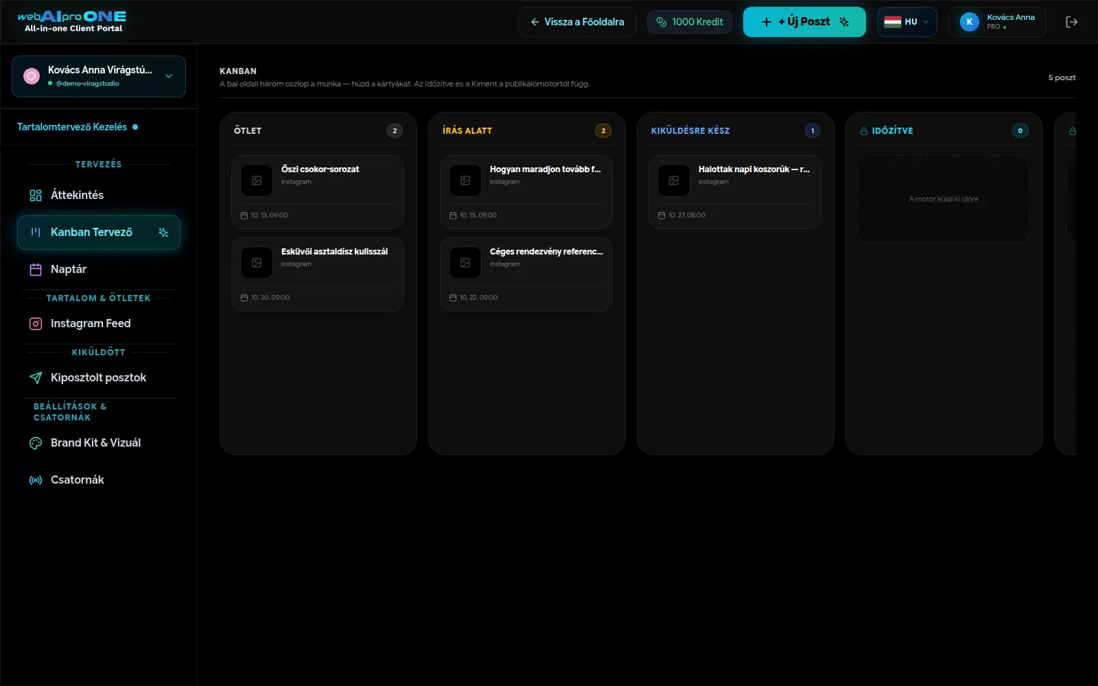 Kanban: ötlettől a kiküldésig